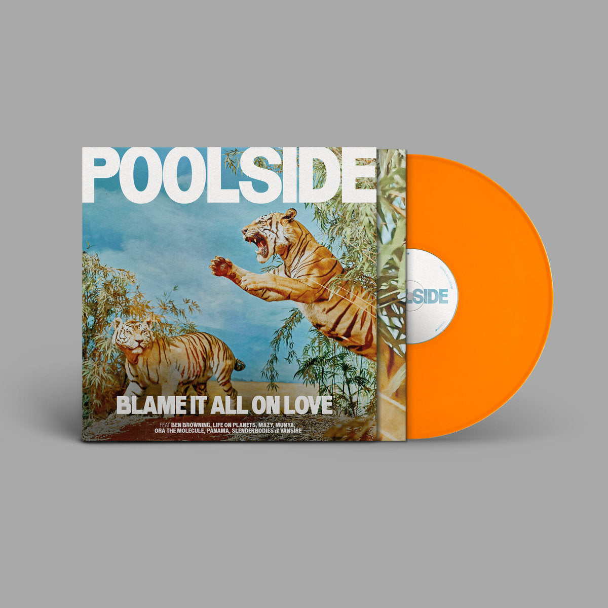 Poolside – Blame It All On Love (Orange Vinyl)