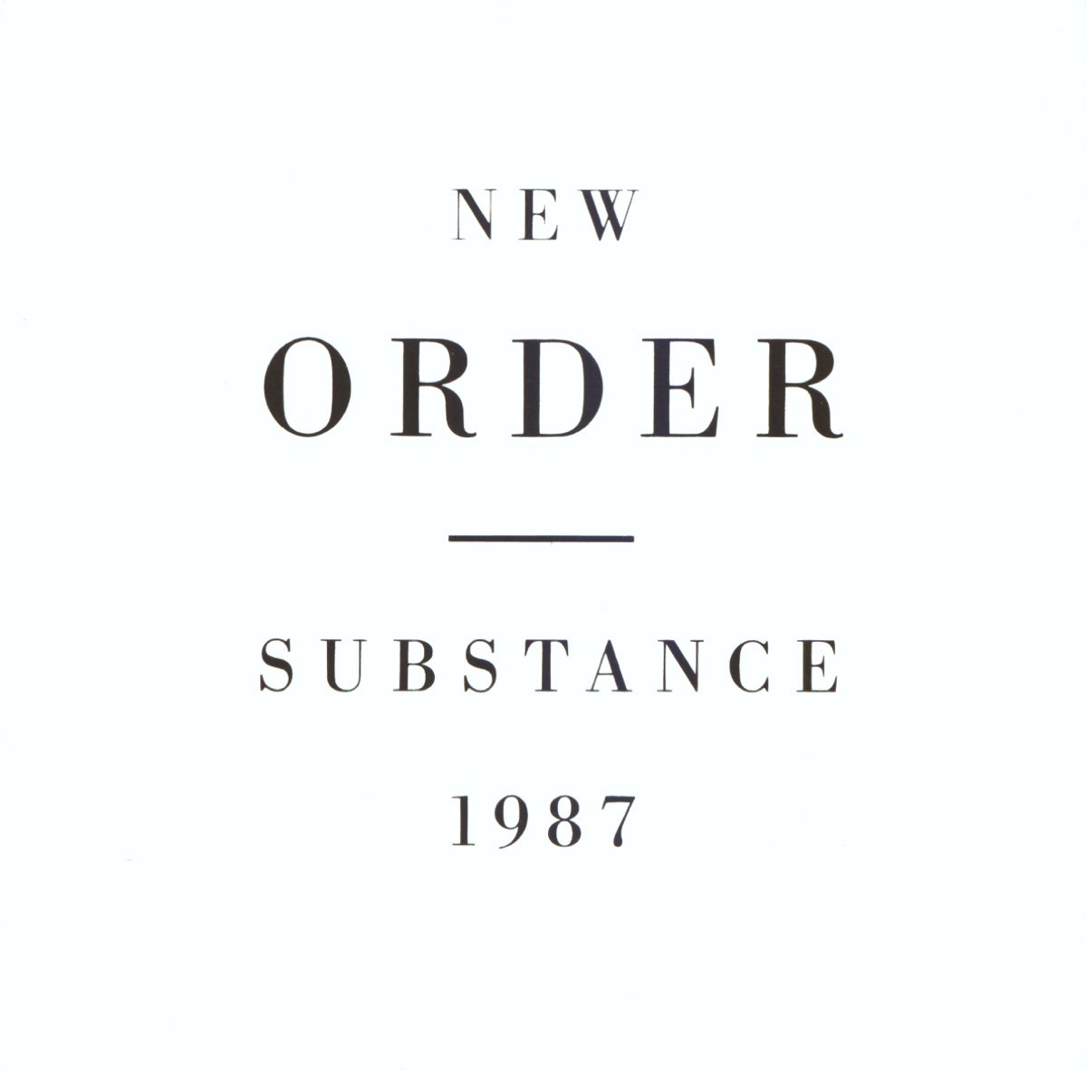 New Order – Substance (2023 Reissue) (2XLP)