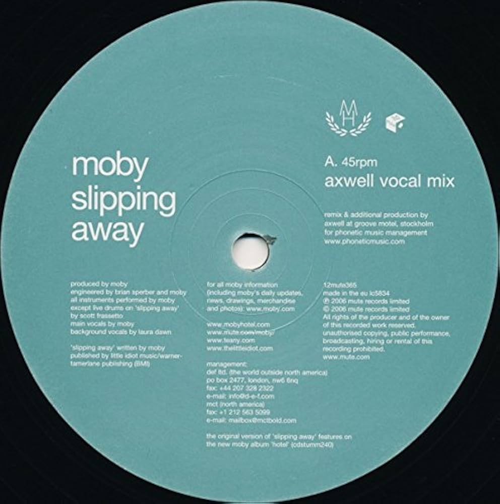 Moby - Slipping Away (Single)