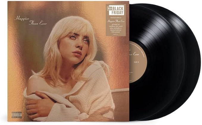 Billie Eilish – Happier Than Ever (Recycled Vinyl + Rainbow Foil Jacket) (RSD) (2XLP)