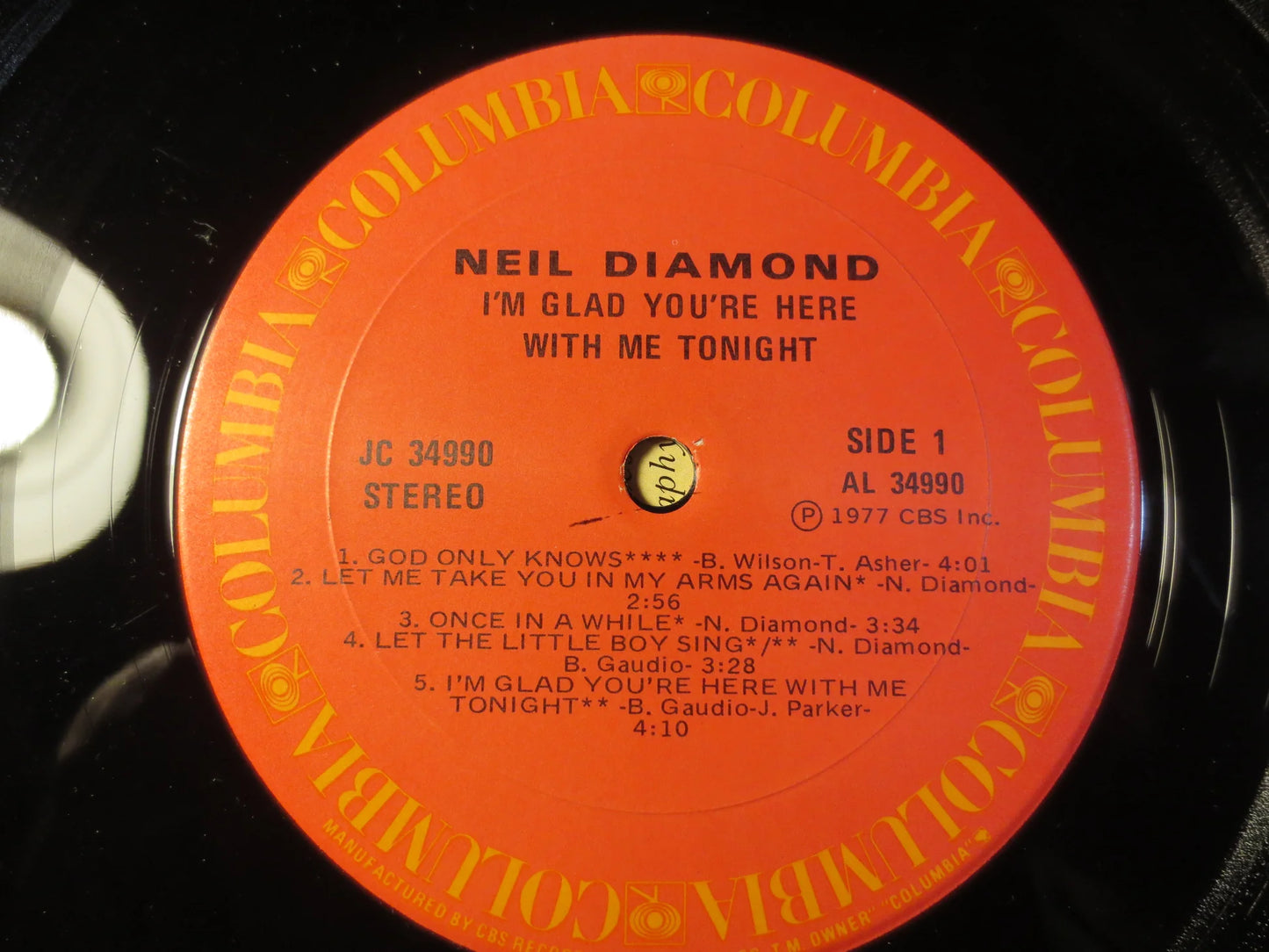 Neil Diamond - I'm Glad You're Here With Me Tonight