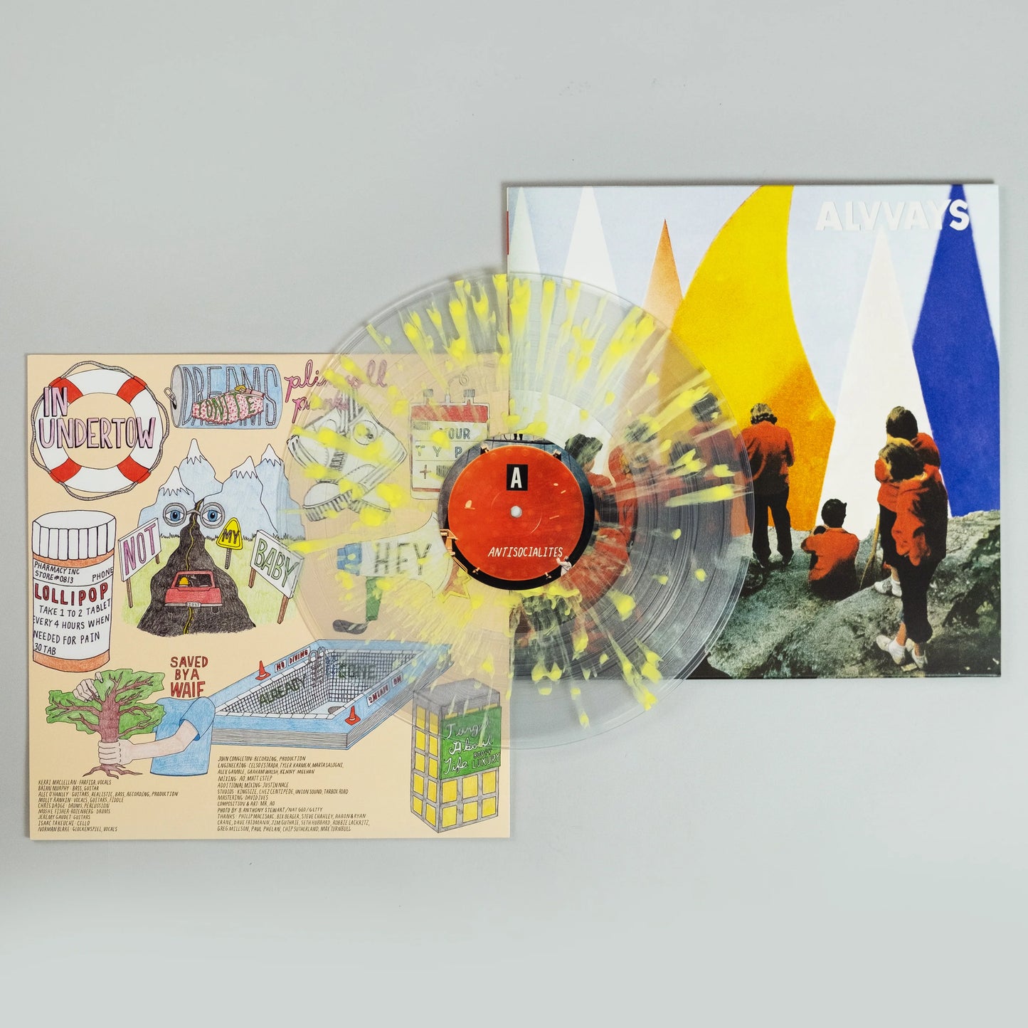 Alvvays – Antisocialites (Yellow Vinyl)