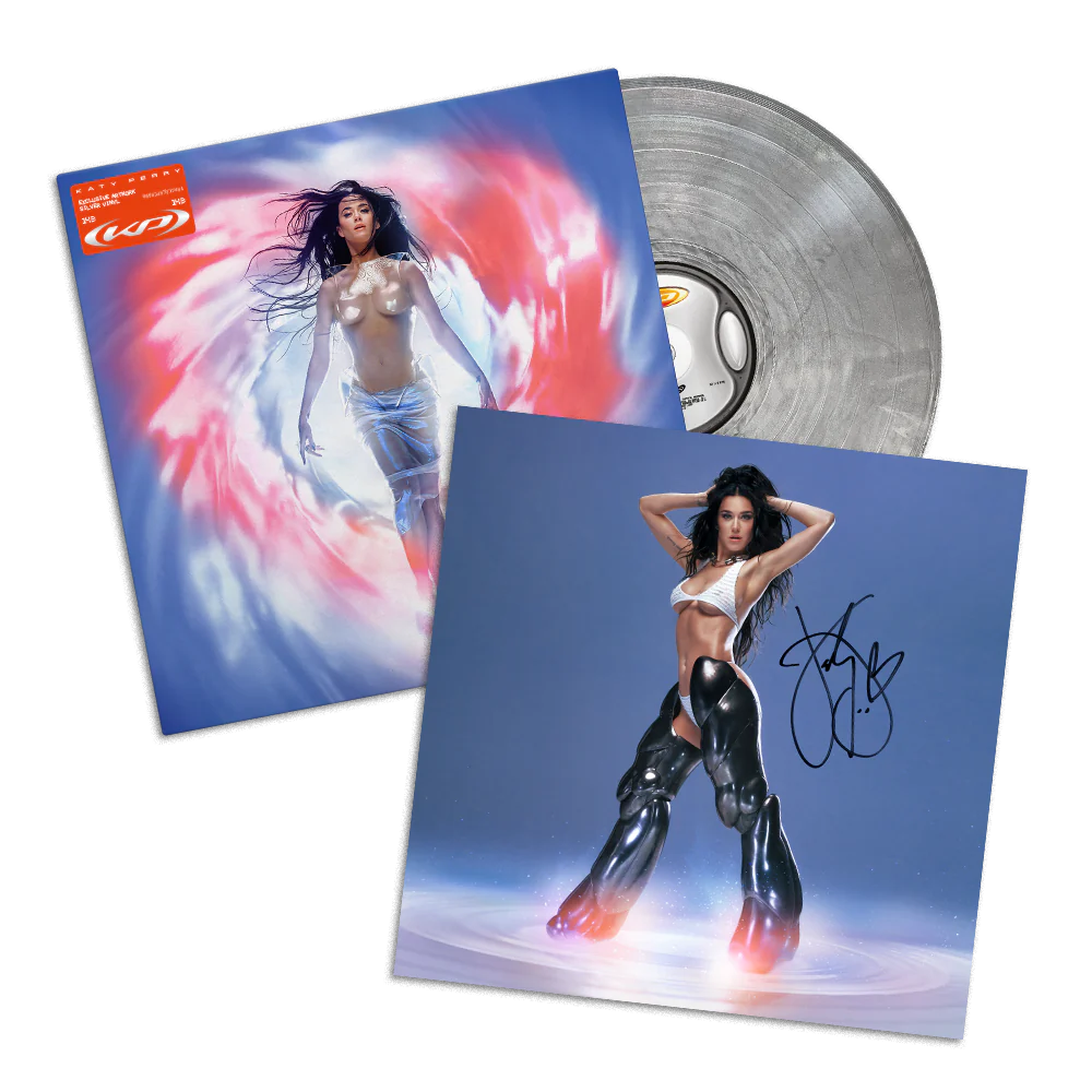 Katy Perry - 143 (Standard Silver Vinyl + Signed Art Card)