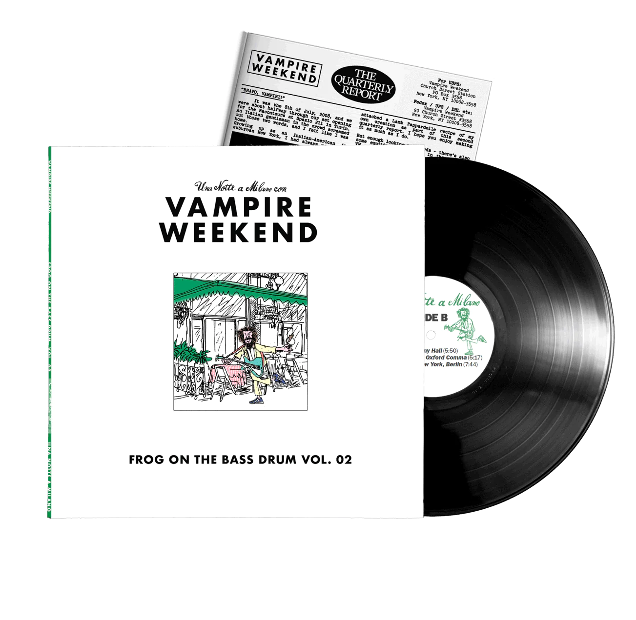 Vampire Weekend – Frog On The Bass Drum Vol. 02 (Vinyl + Newsletter)