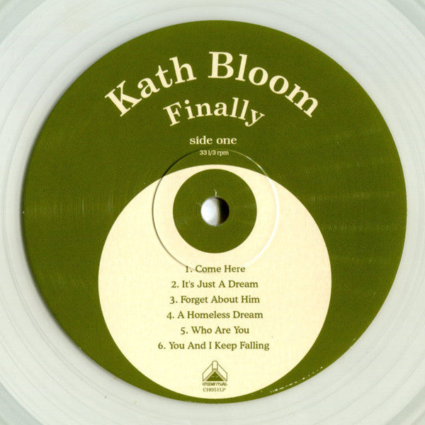 Kath Bloom – Finally (2023 Edition) (Milky Cream Vinyl)