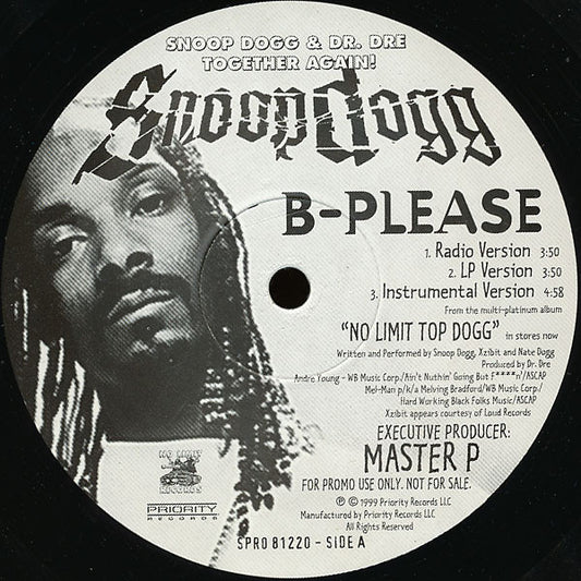 Snoop Dogg – B-Please (Seminuevo)