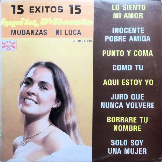 Lupita D'Alessio – 15 Éxitos 15 (Seminuevo)