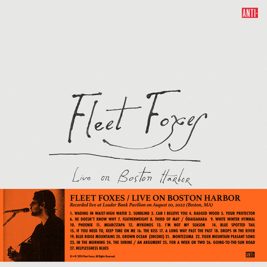 Fleet Foxes - Live On Boston Harbor