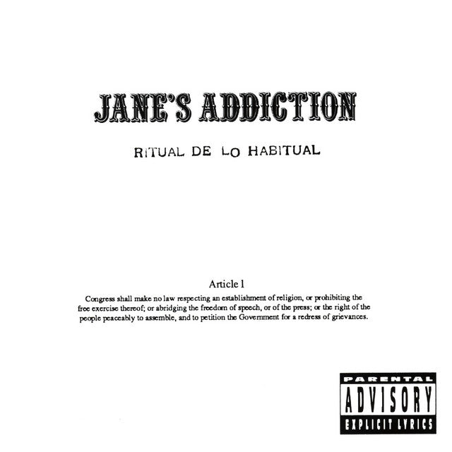 Jane's Addiction - Ritual de lo Habitual