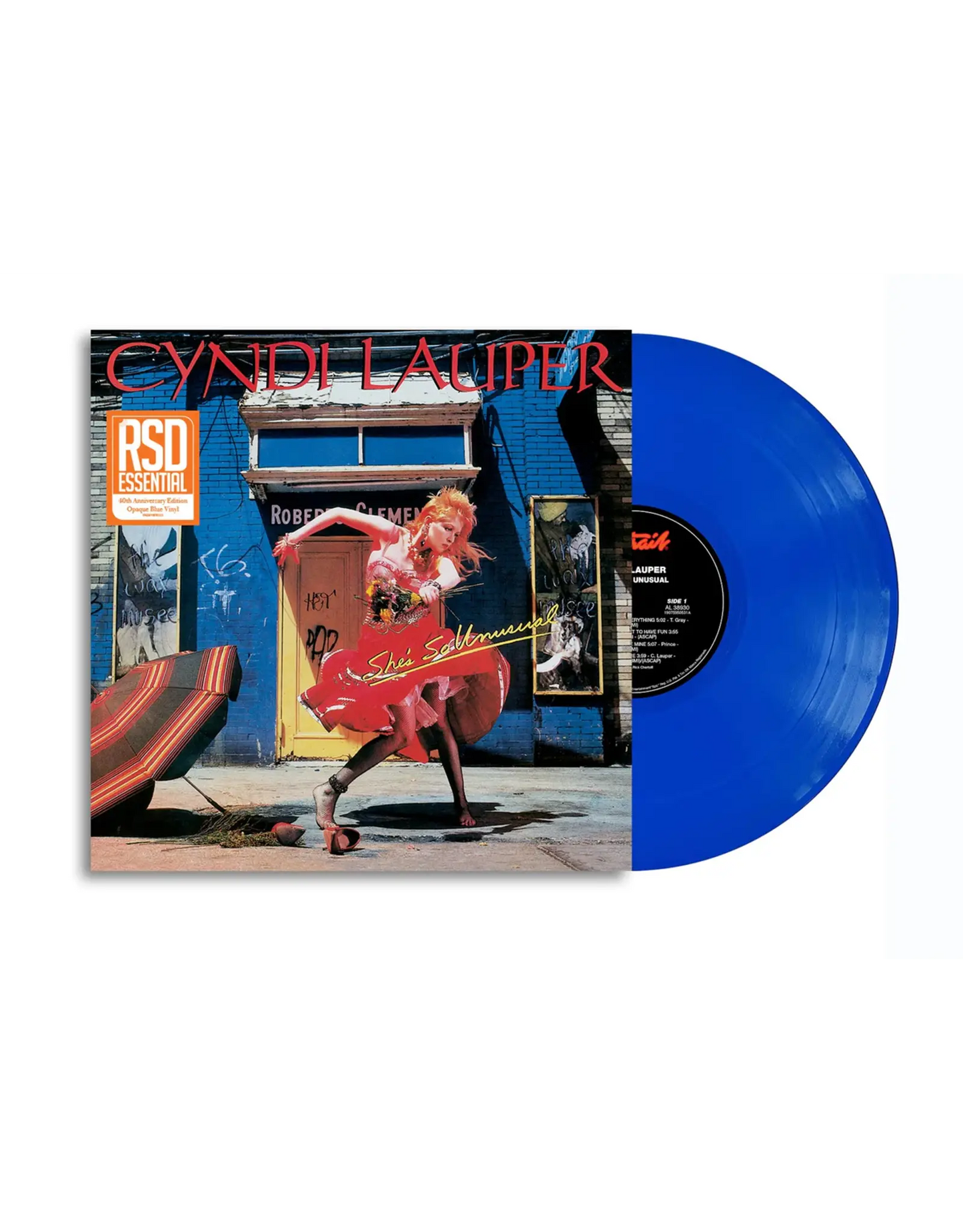 Cyndi Lauper – She's So Unusual (RSD Essential Opaque Blue Vinyl)