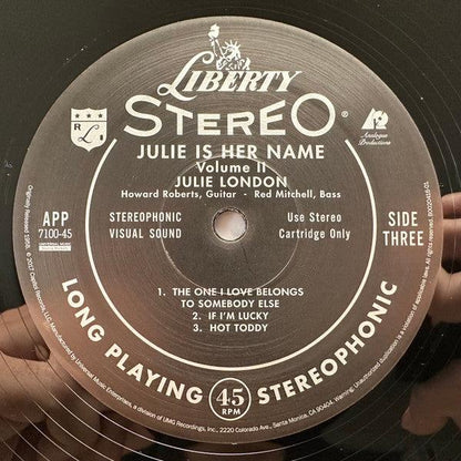 Julie London - Volume Two